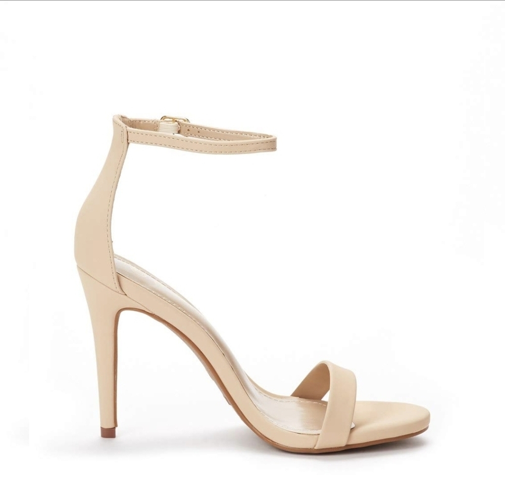 New! Dream Pairs Nude Ankle Strap Heels